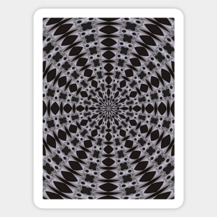 Planet X Space Art Optical illusion Patterns Sticker